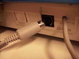 Branchement du stylet sur la table